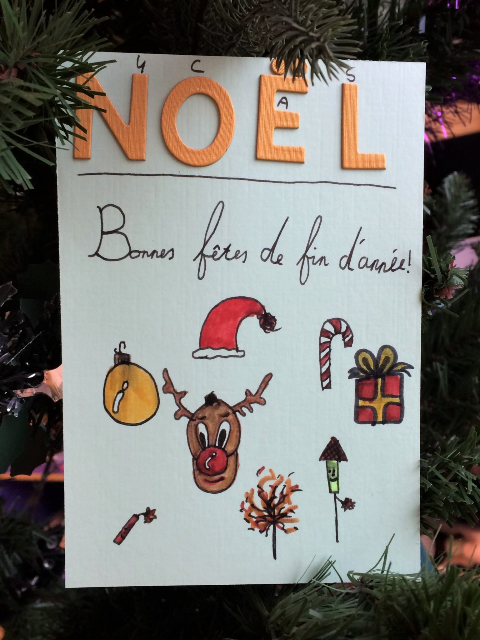 Zó schrijf je een Franse kerst & nieuwjaarskaart. BONJOUR! ÇA VA?!